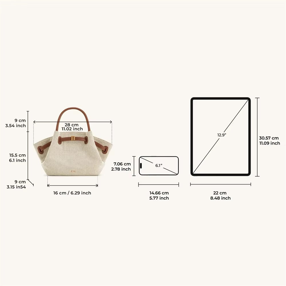 Women's Canvas Brown Crossbody