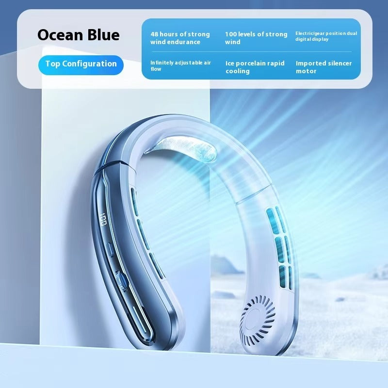 USB Hanging Neck Fan