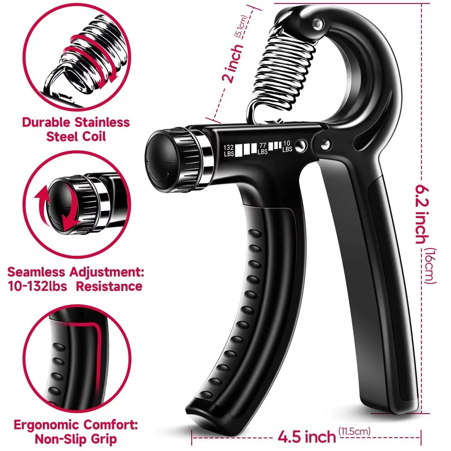 Adjustable Grip Strength