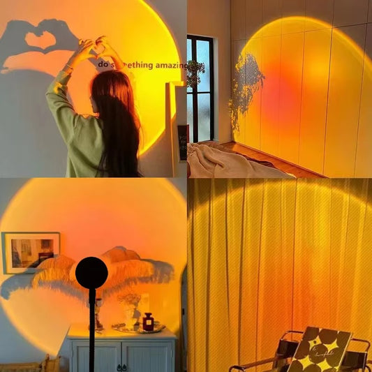 Sunset Lamp Night