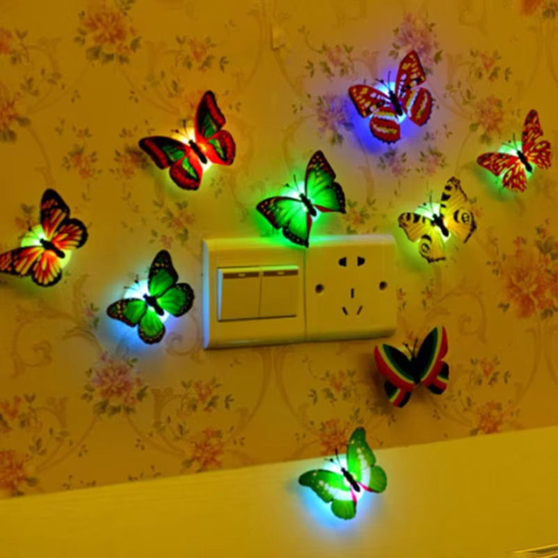 3D Butterfly Night Lights