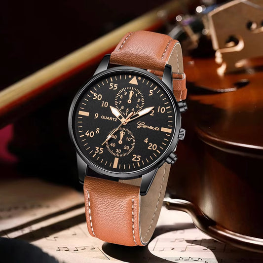 3PCS Men's Fashion Watch