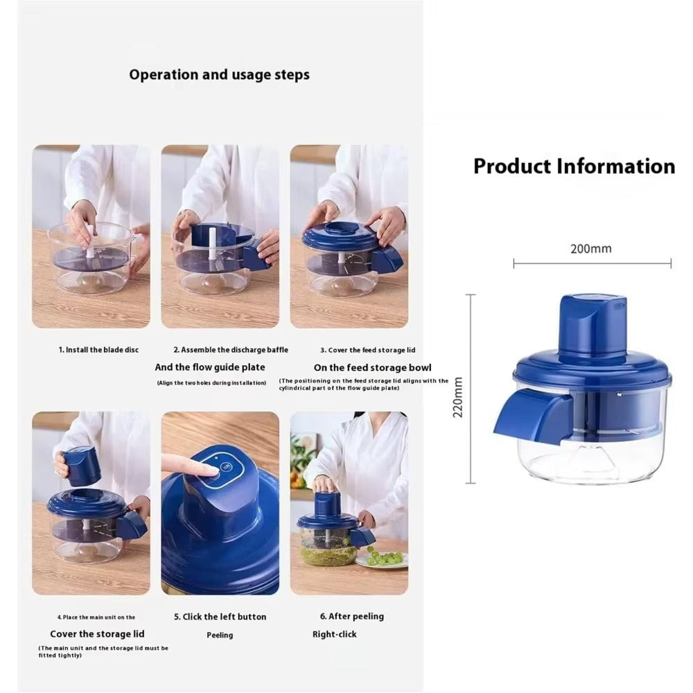 Automatic Fruit And Vegetable Peeler