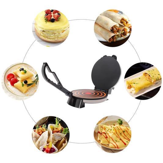 Automatic Stainless Steel Electric Roti Maker Non-Stick Chapati