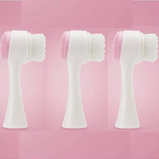 Silica Gel Facial Brush